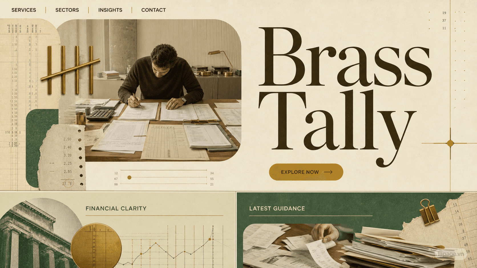 Preview of the related Brass Tally website direction