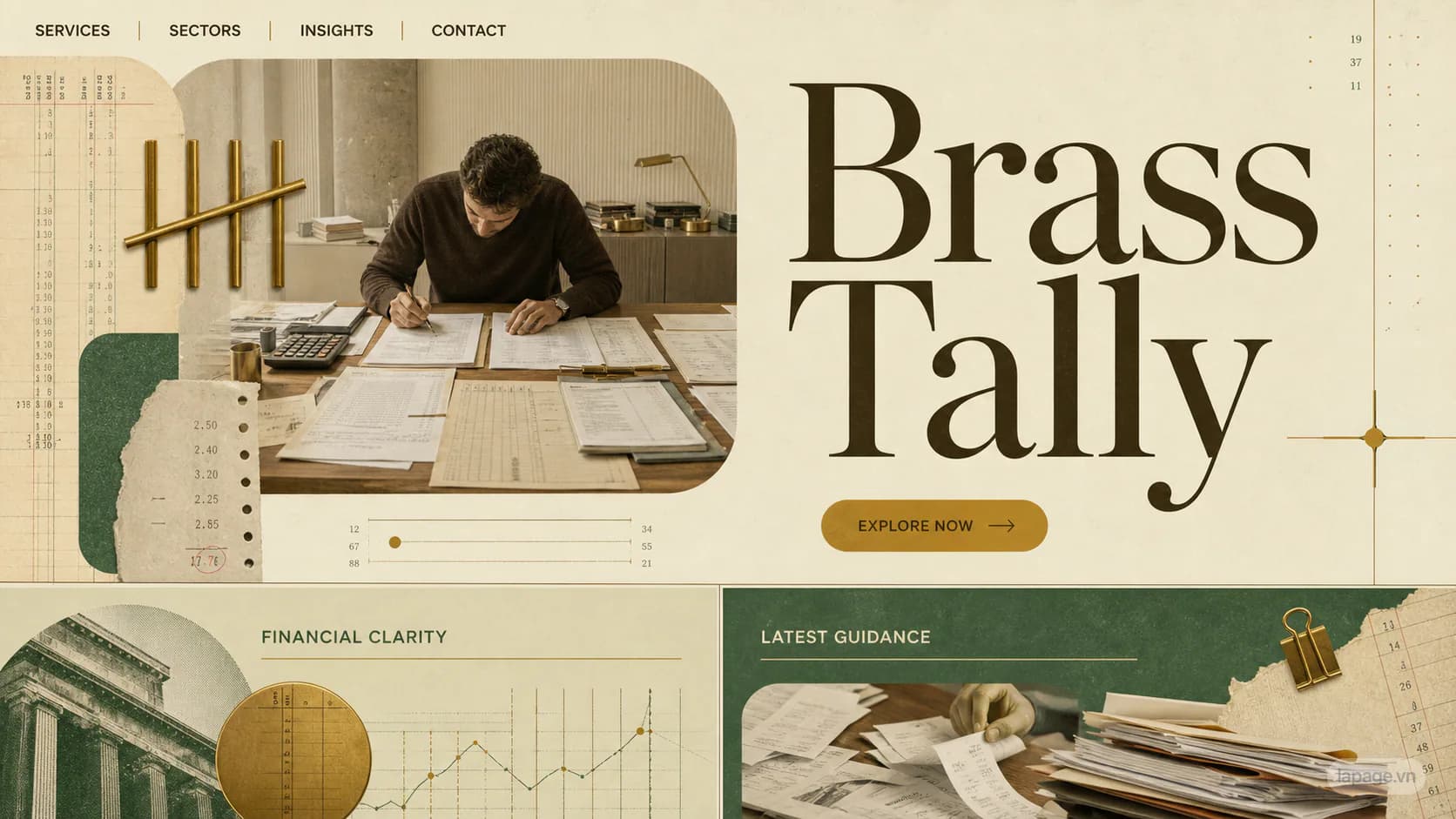 Preview of the related Brass Tally website direction