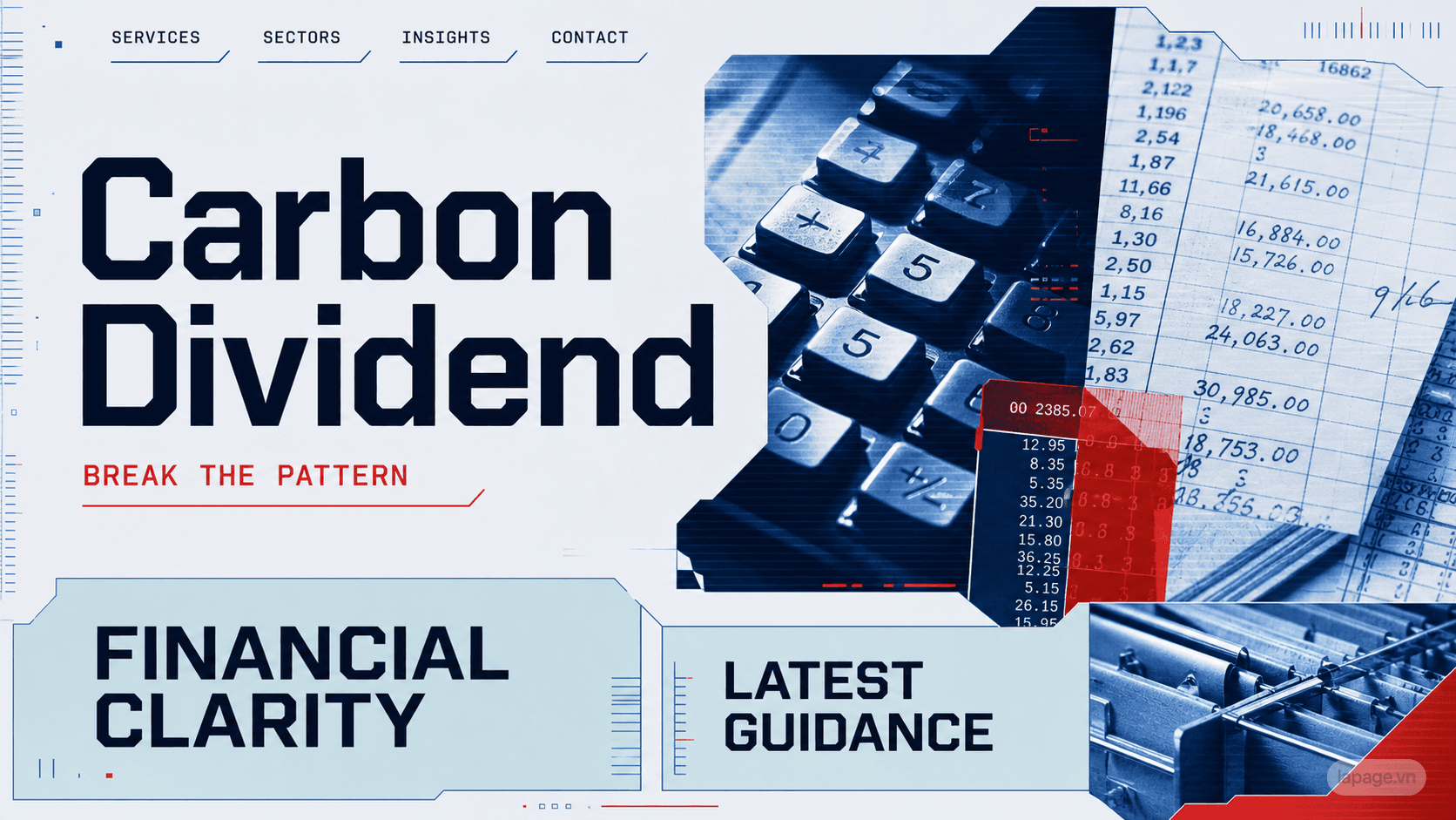 Preview of the related Carbon Dividend website direction