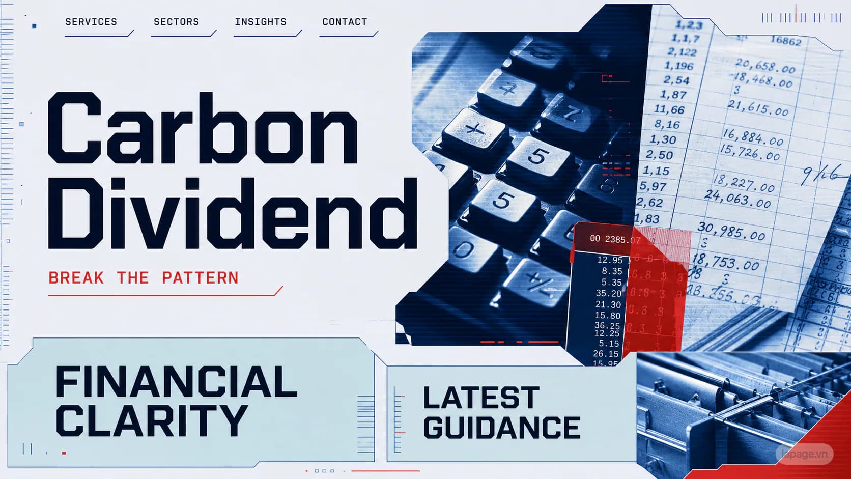 Preview of the related Carbon Dividend website direction