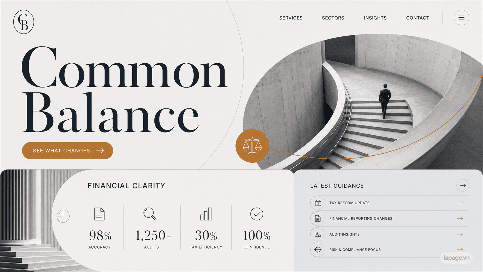 Preview of the related Common Balance website direction