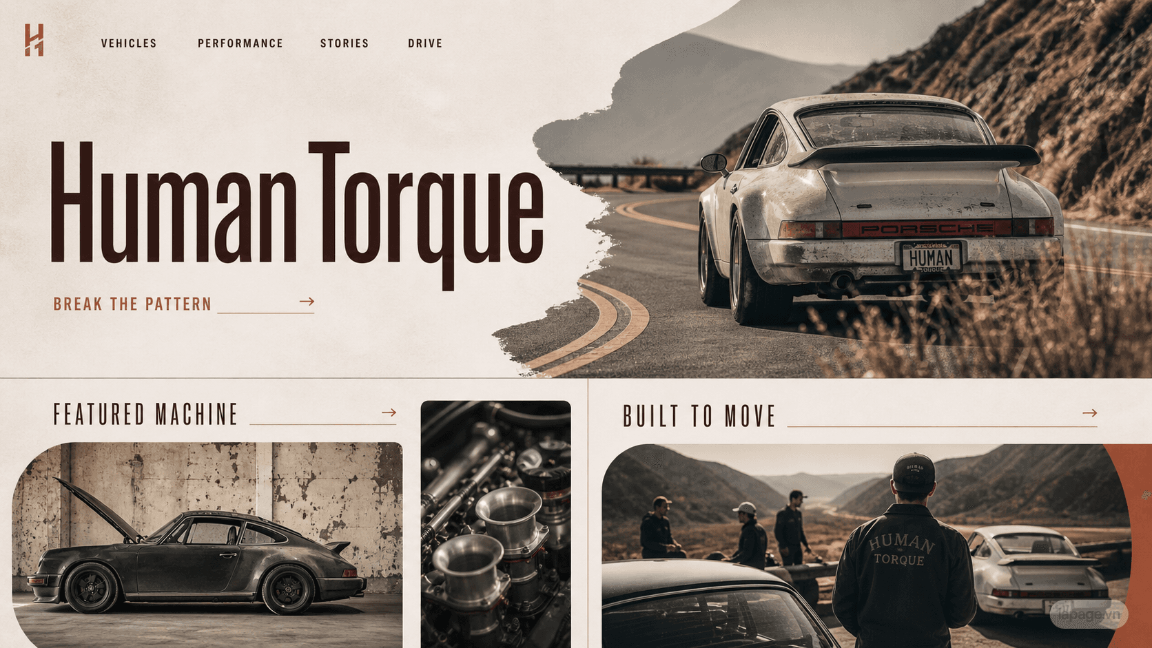 Preview of the related Human Torque website direction
