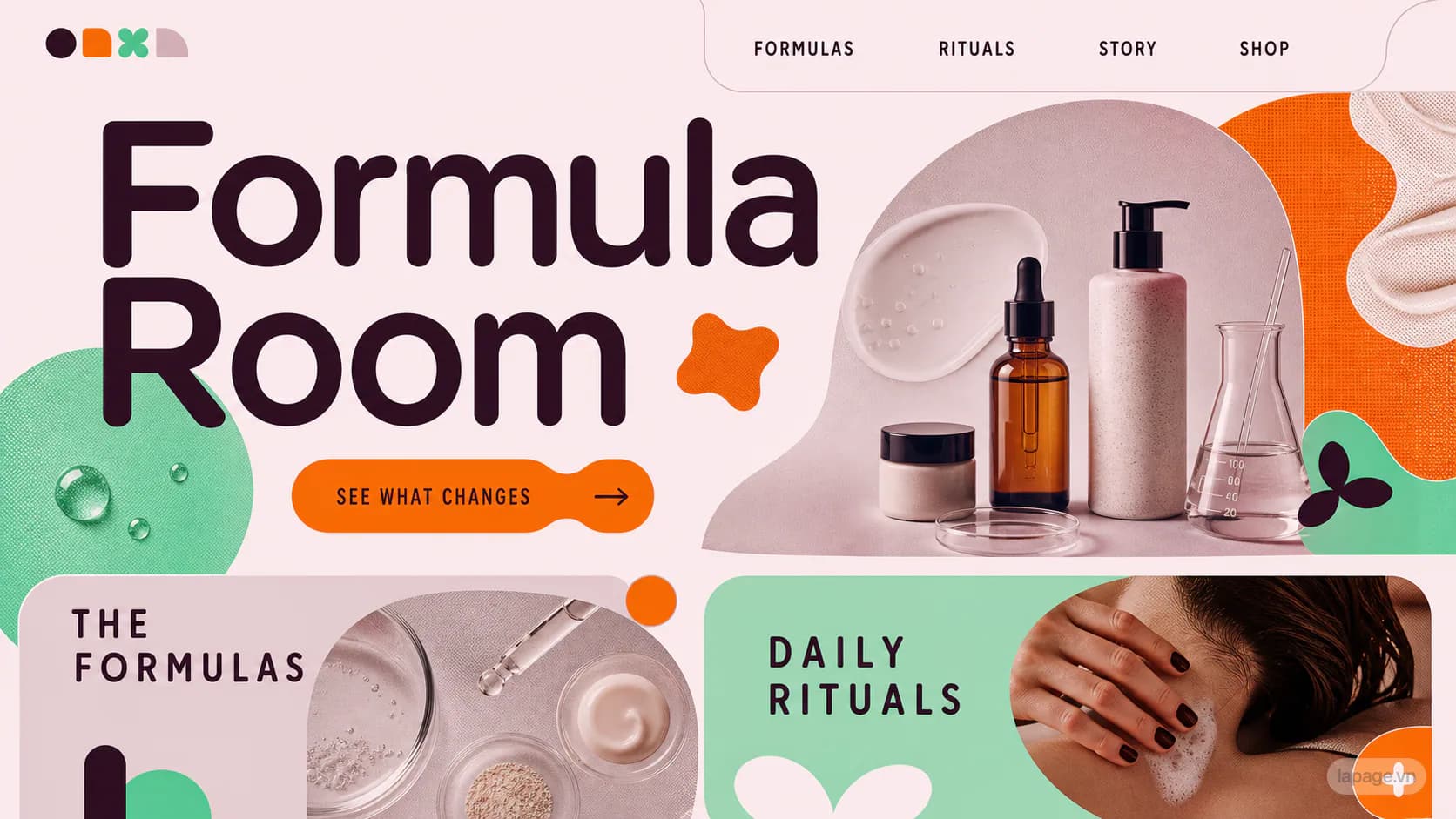 Preview of the related Formula Room website direction