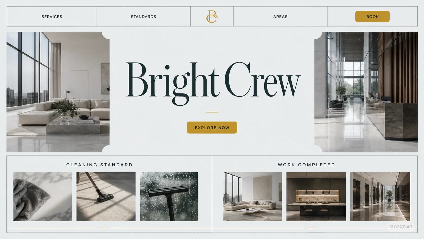Bản xem trước định hướng website liên quan Bright Crew