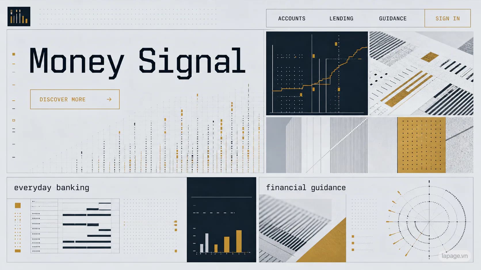 Full preview of the Money Signal website direction