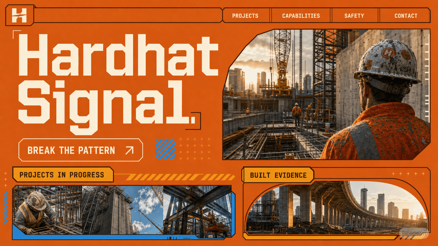 Preview of the related Hardhat Signal website direction