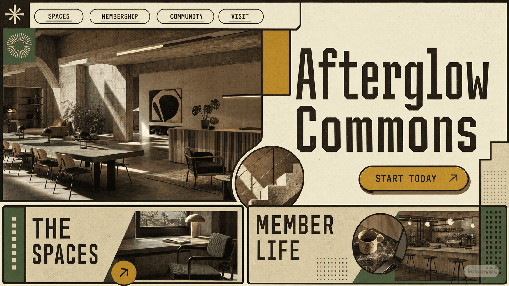 Preview of the related Afterglow Commons website direction