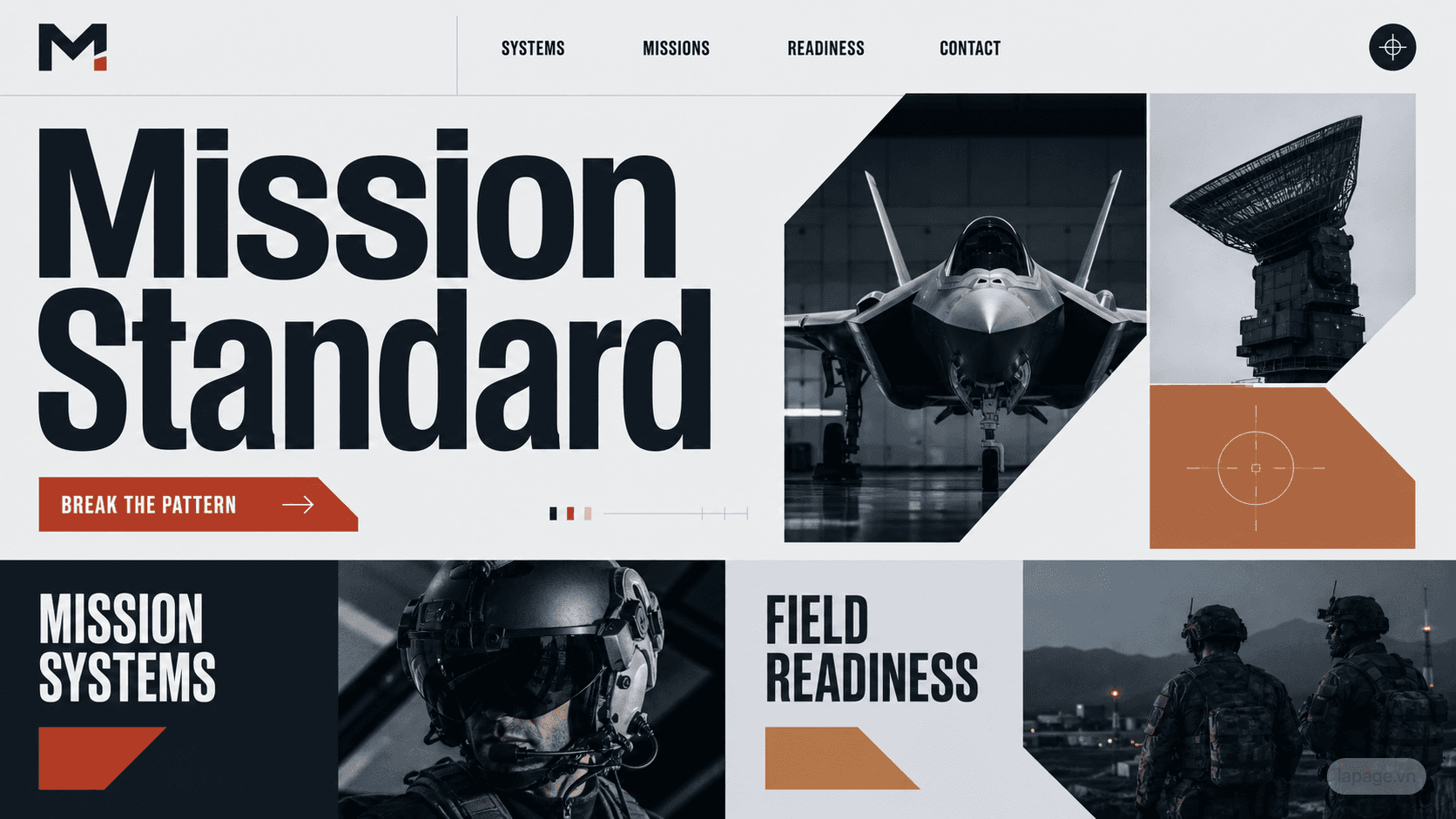 Preview of the related Mission Standard website direction