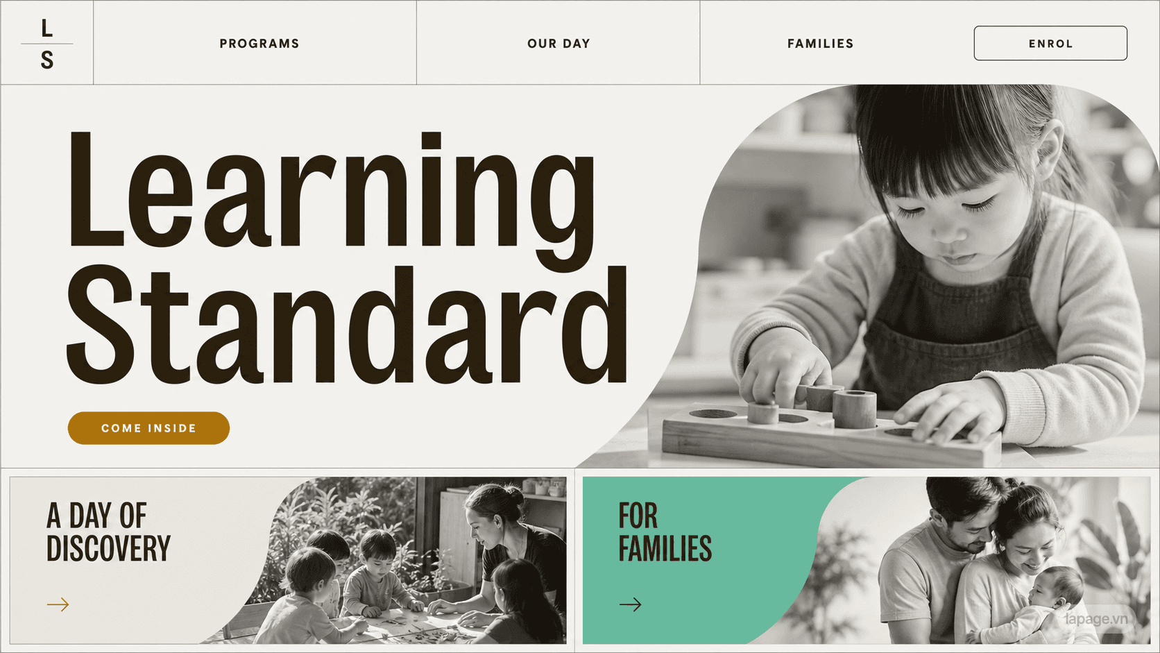 Preview of the related Learning Standard website direction