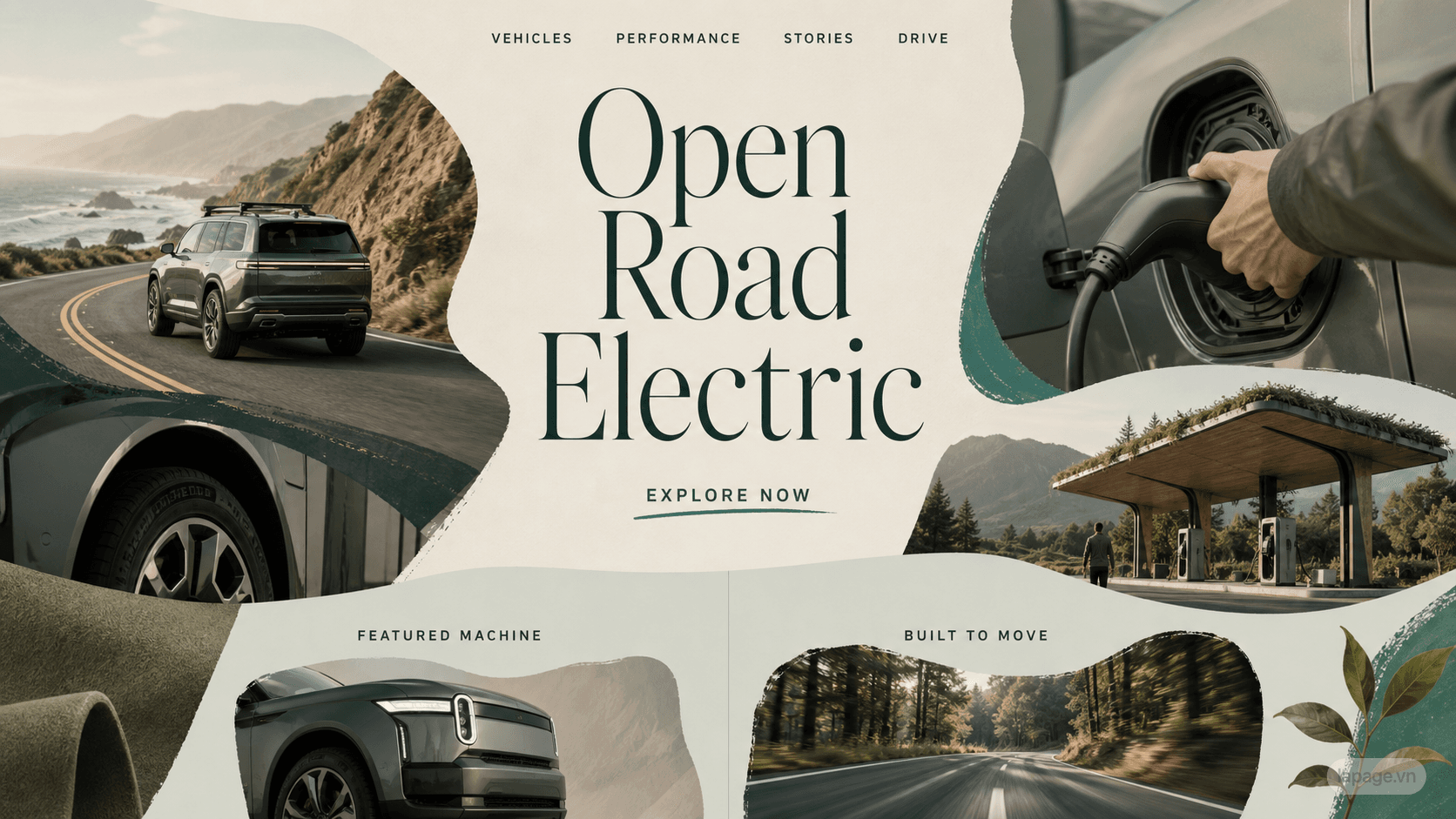 Preview of the related Open Road Electric website direction