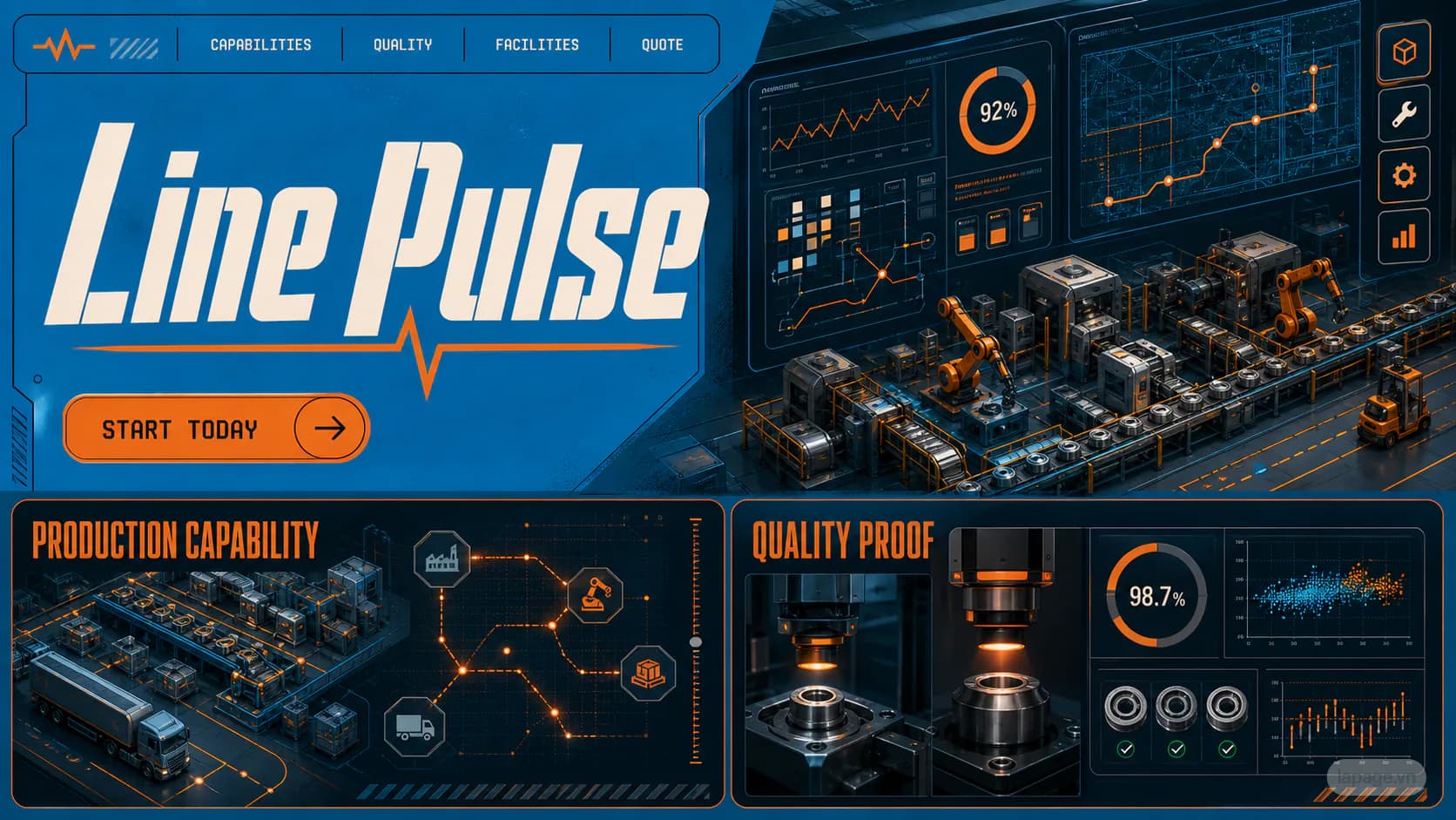 Bản xem trước định hướng website liên quan Line Pulse