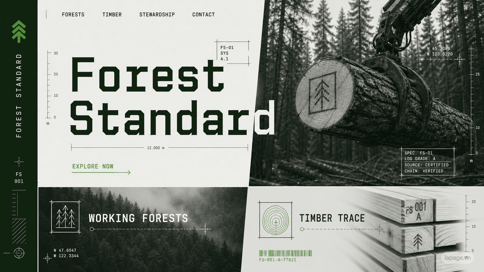 Preview of the related Forest Standard website direction