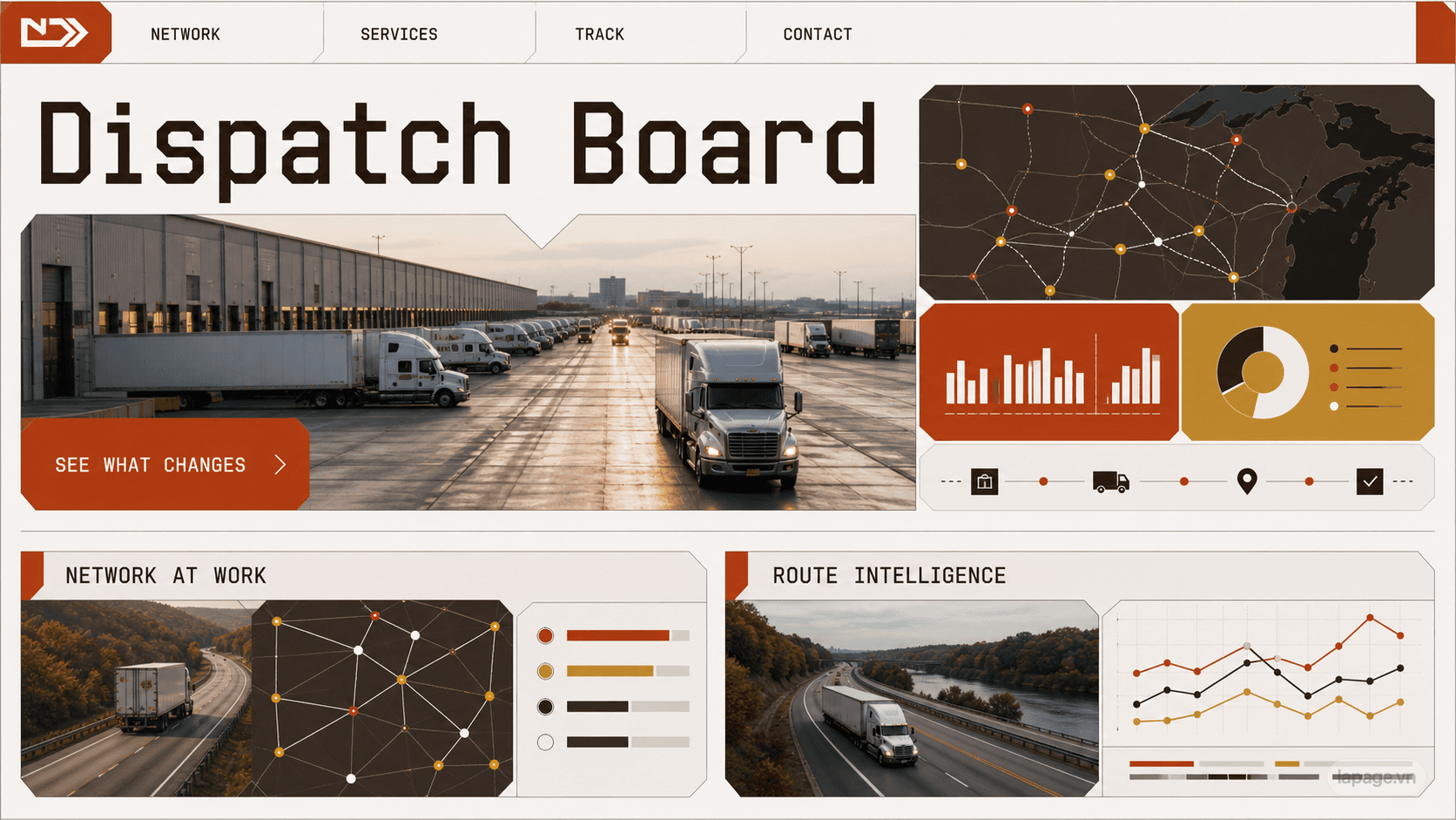 Bản xem trước định hướng website liên quan Dispatch Board