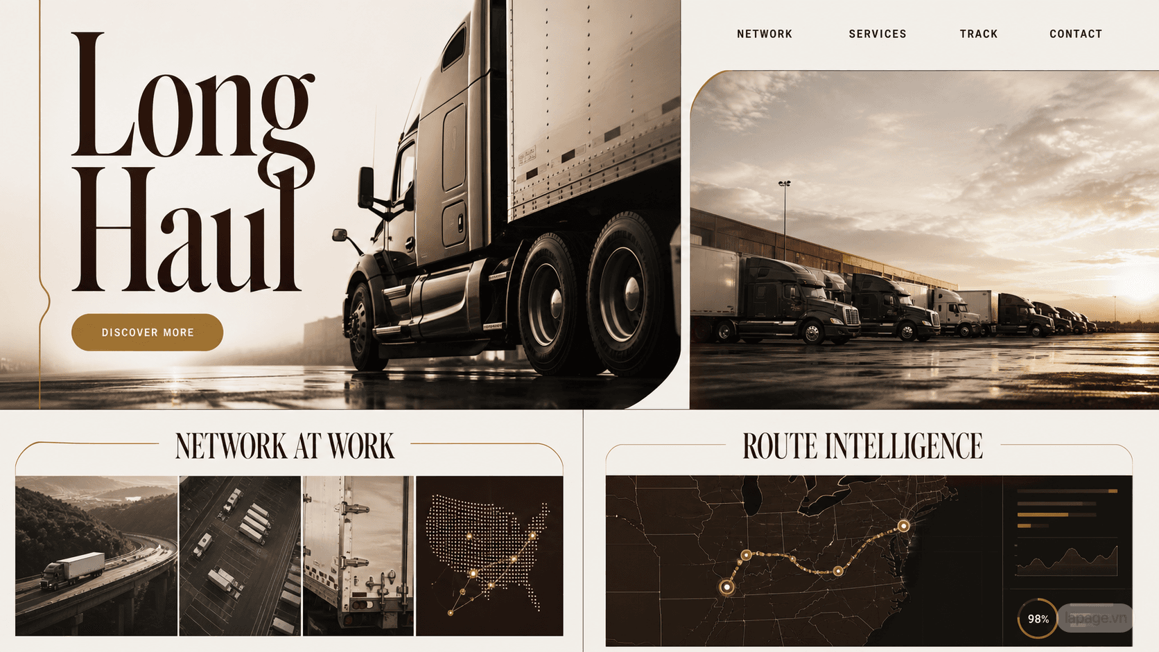 Bản xem trước định hướng website liên quan Long Haul