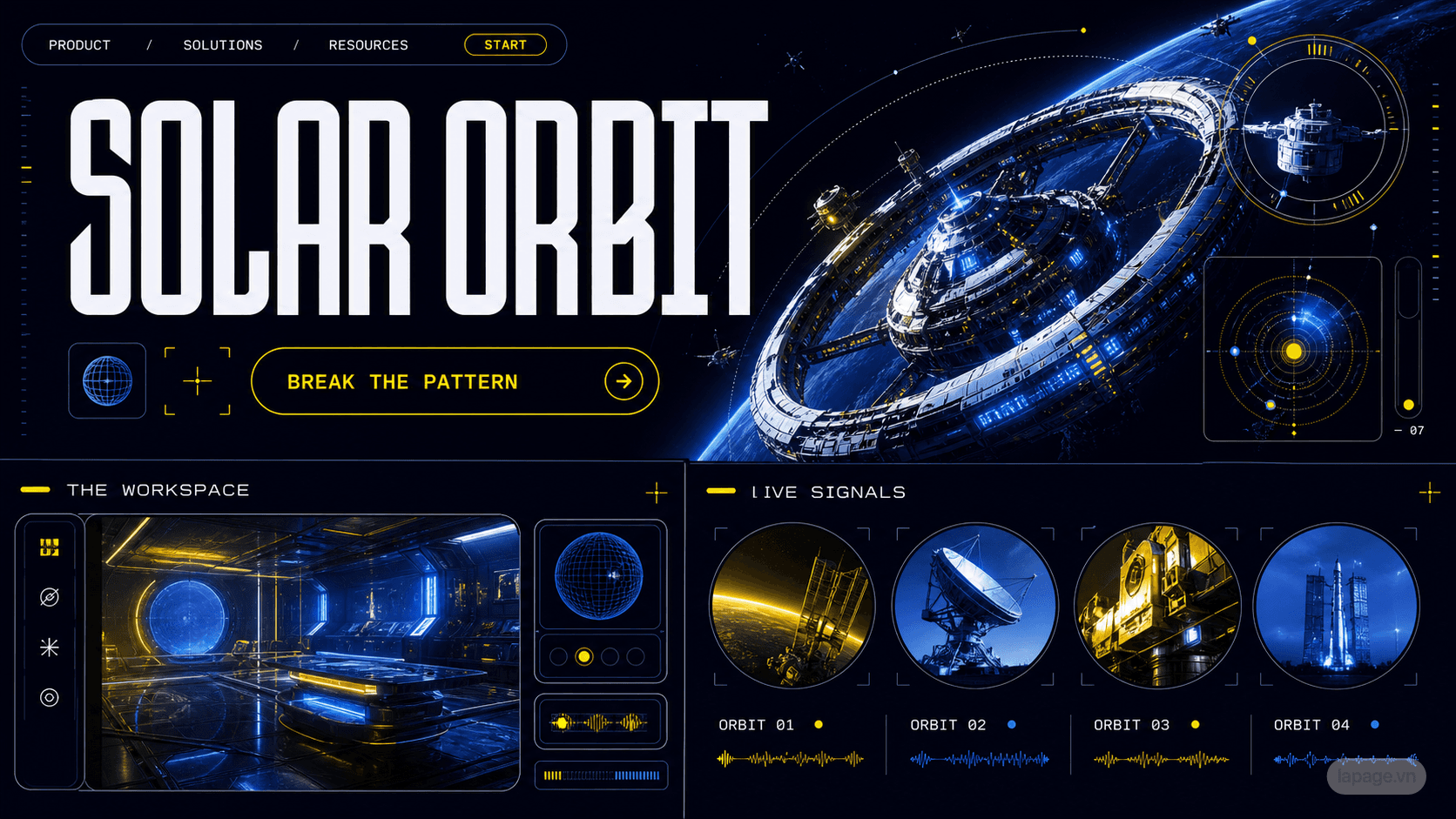 Preview of the related Solar Orbit website direction