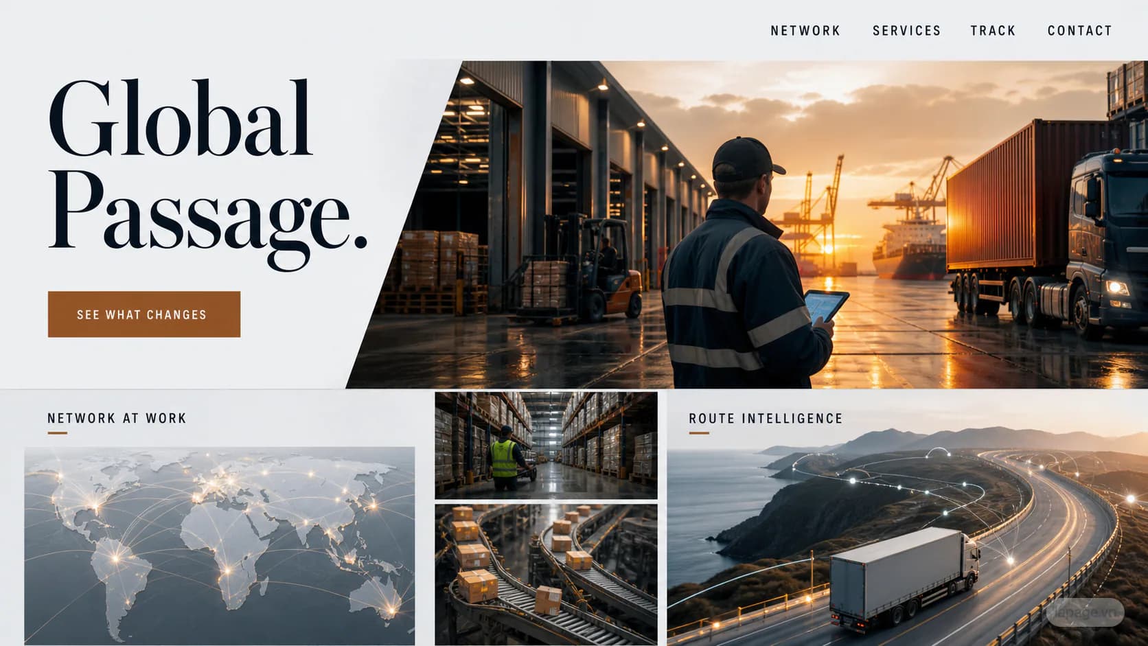 Bản xem trước định hướng website liên quan Global Passage