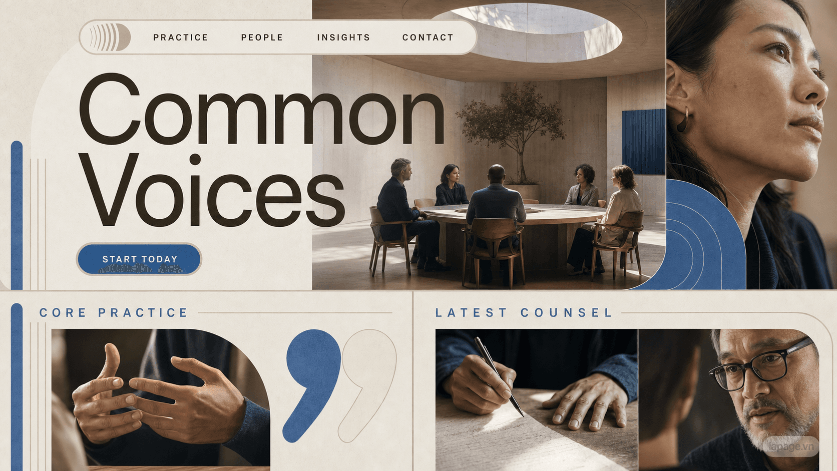 Preview of the related Common Voices website direction