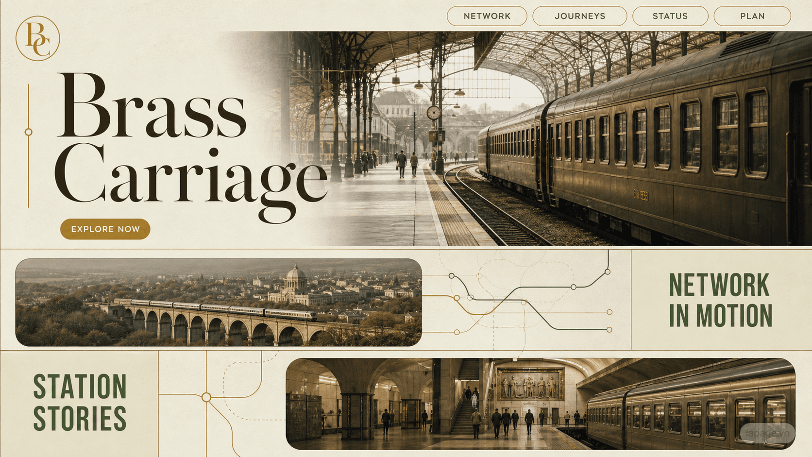 Bản xem trước định hướng website liên quan Brass Carriage
