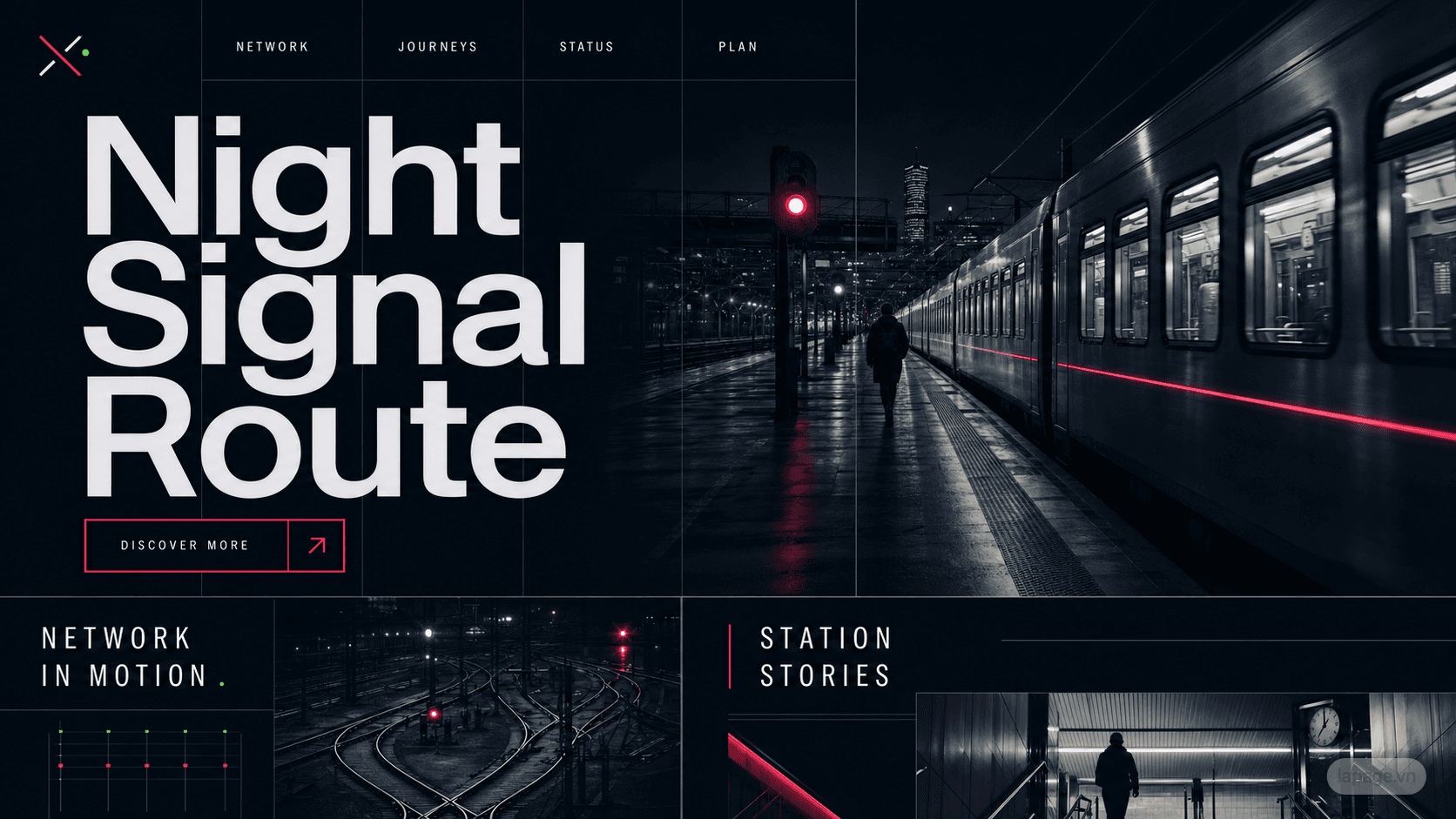 Preview of the related Night Signal Route website direction