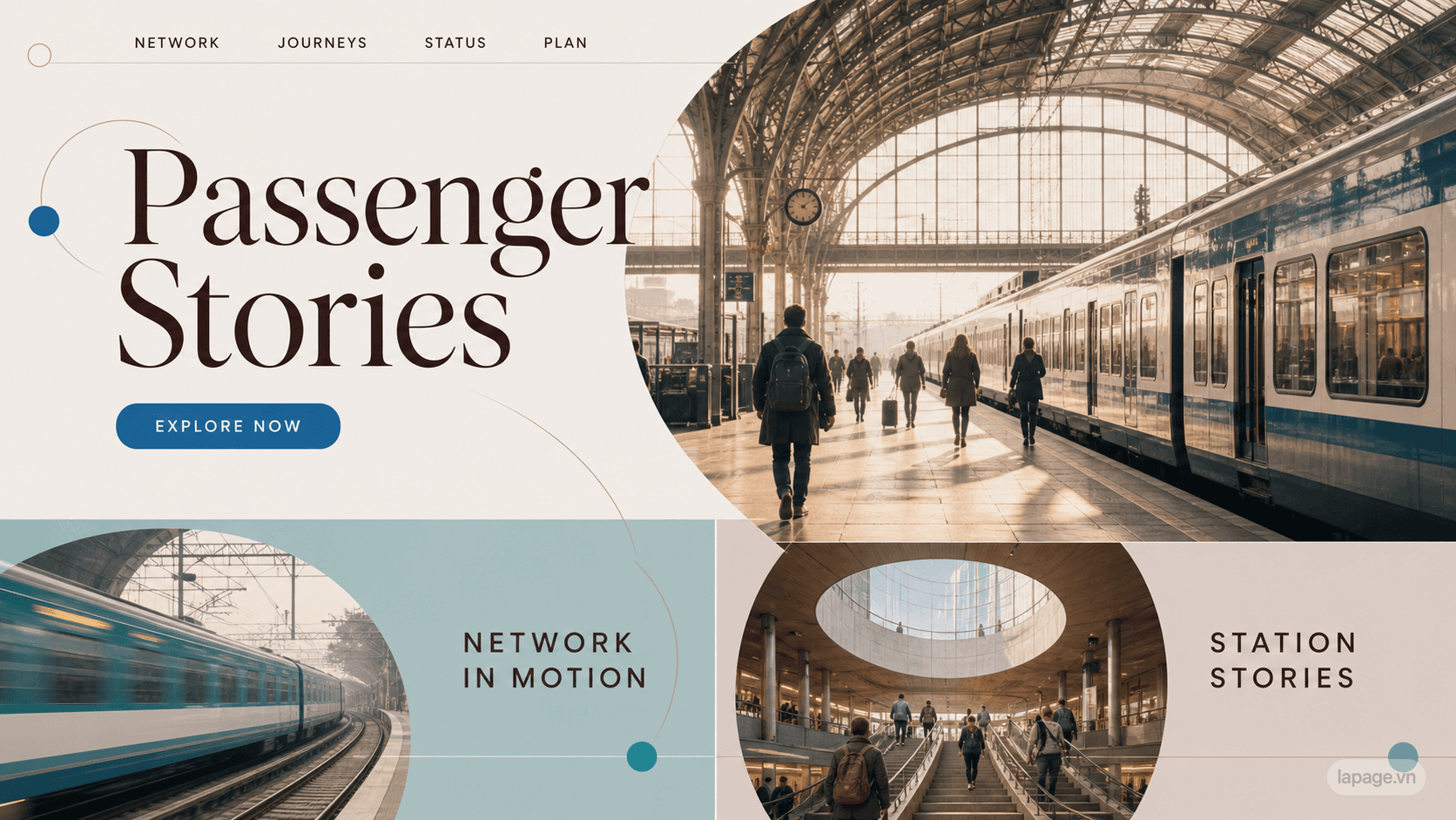 Bản xem trước định hướng website liên quan Passenger Stories