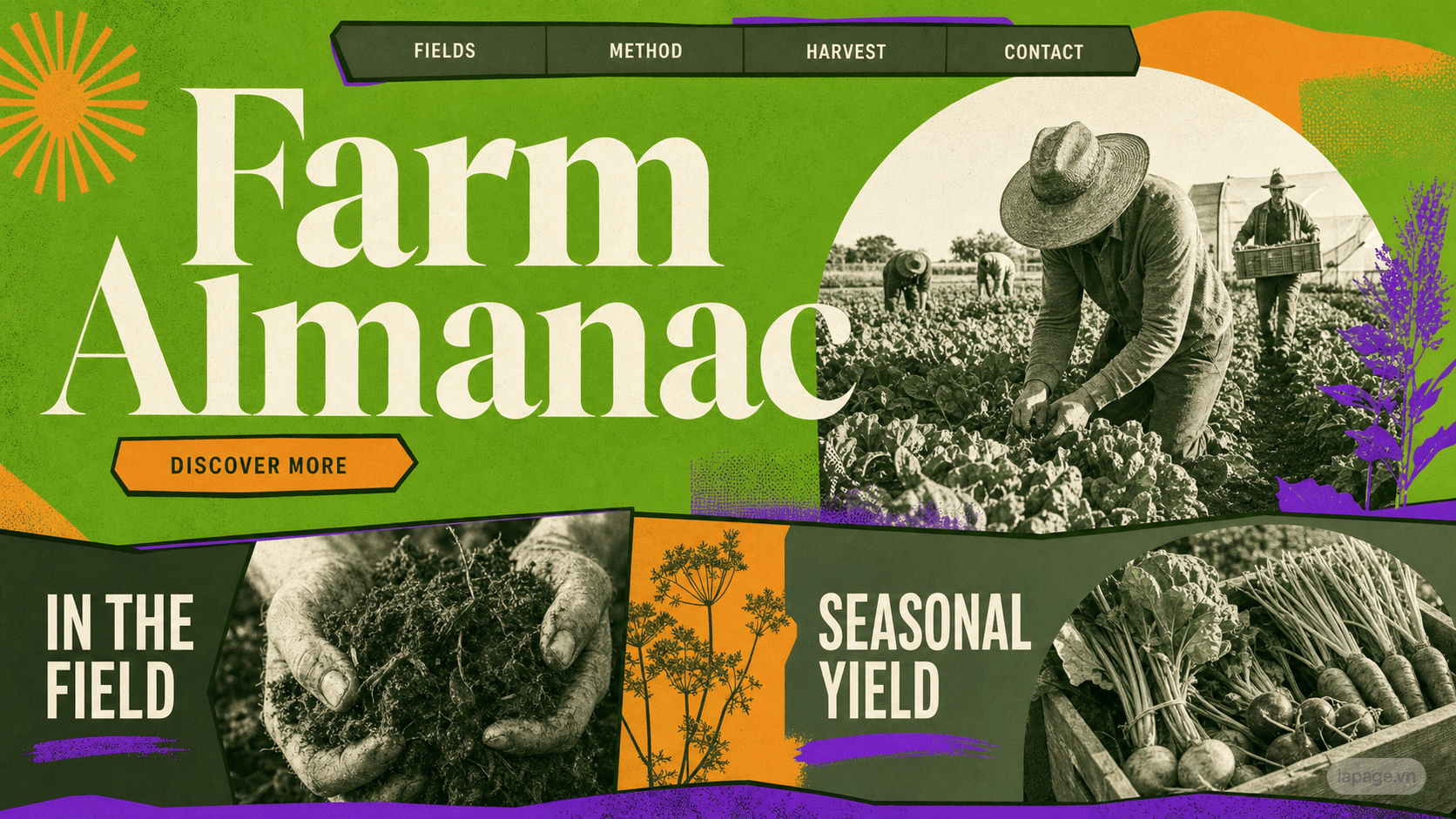 Preview of the related Farm Almanac website direction