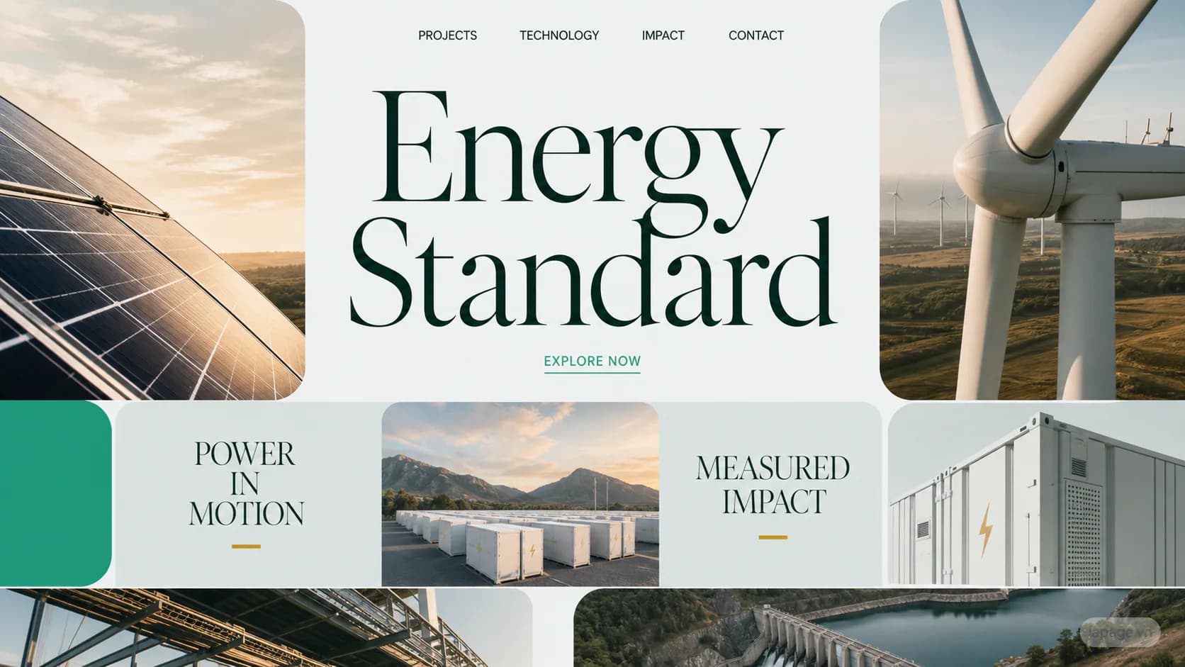 Bản xem trước định hướng website liên quan Energy Standard