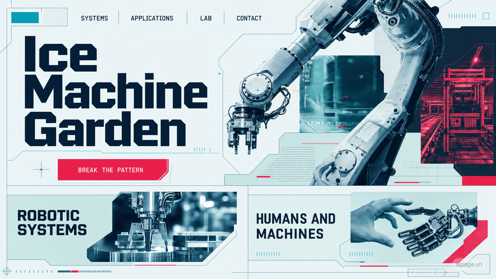 Preview of the related Ice Machine Garden website direction