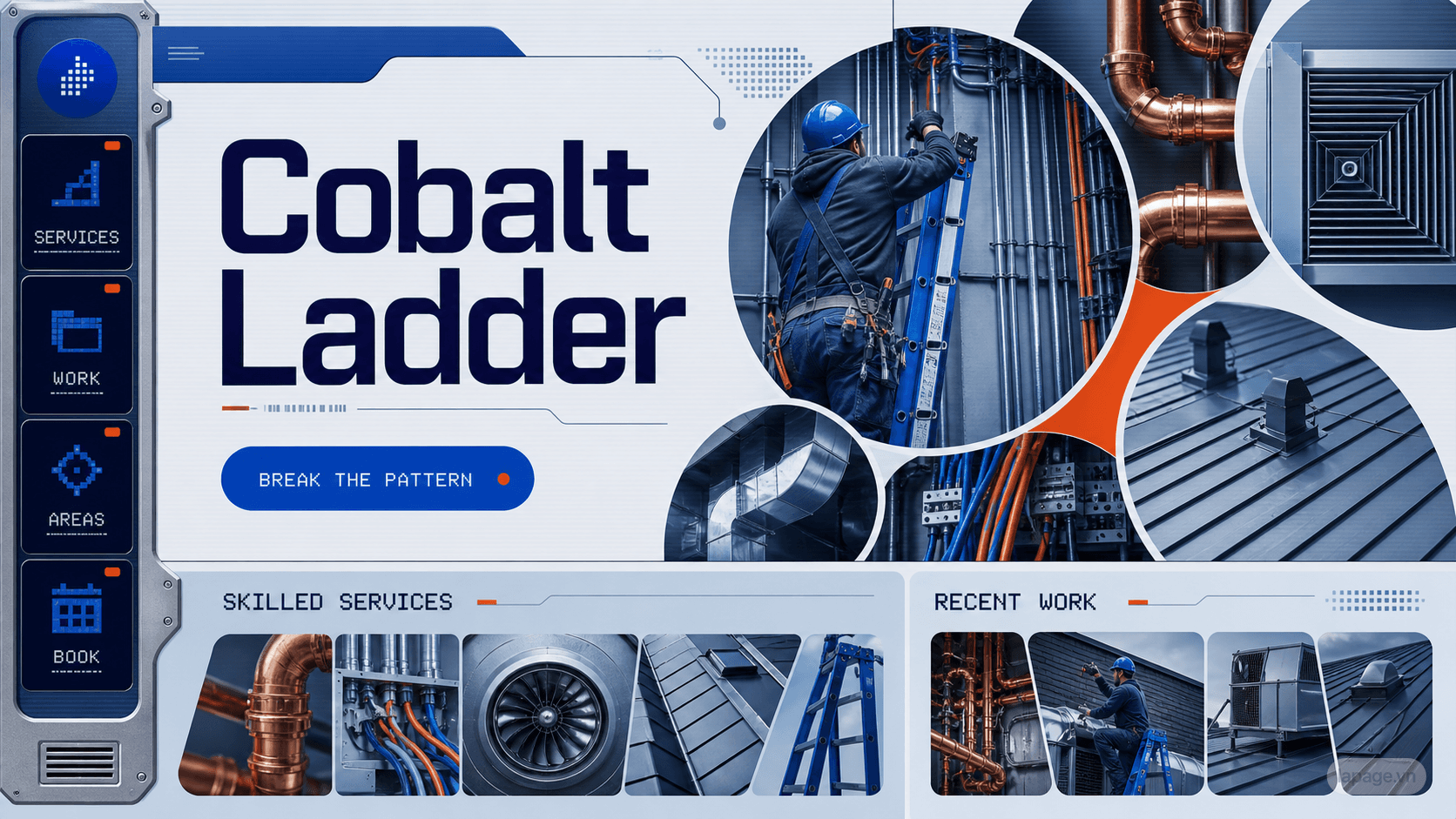 Preview of the related Cobalt Ladder website direction