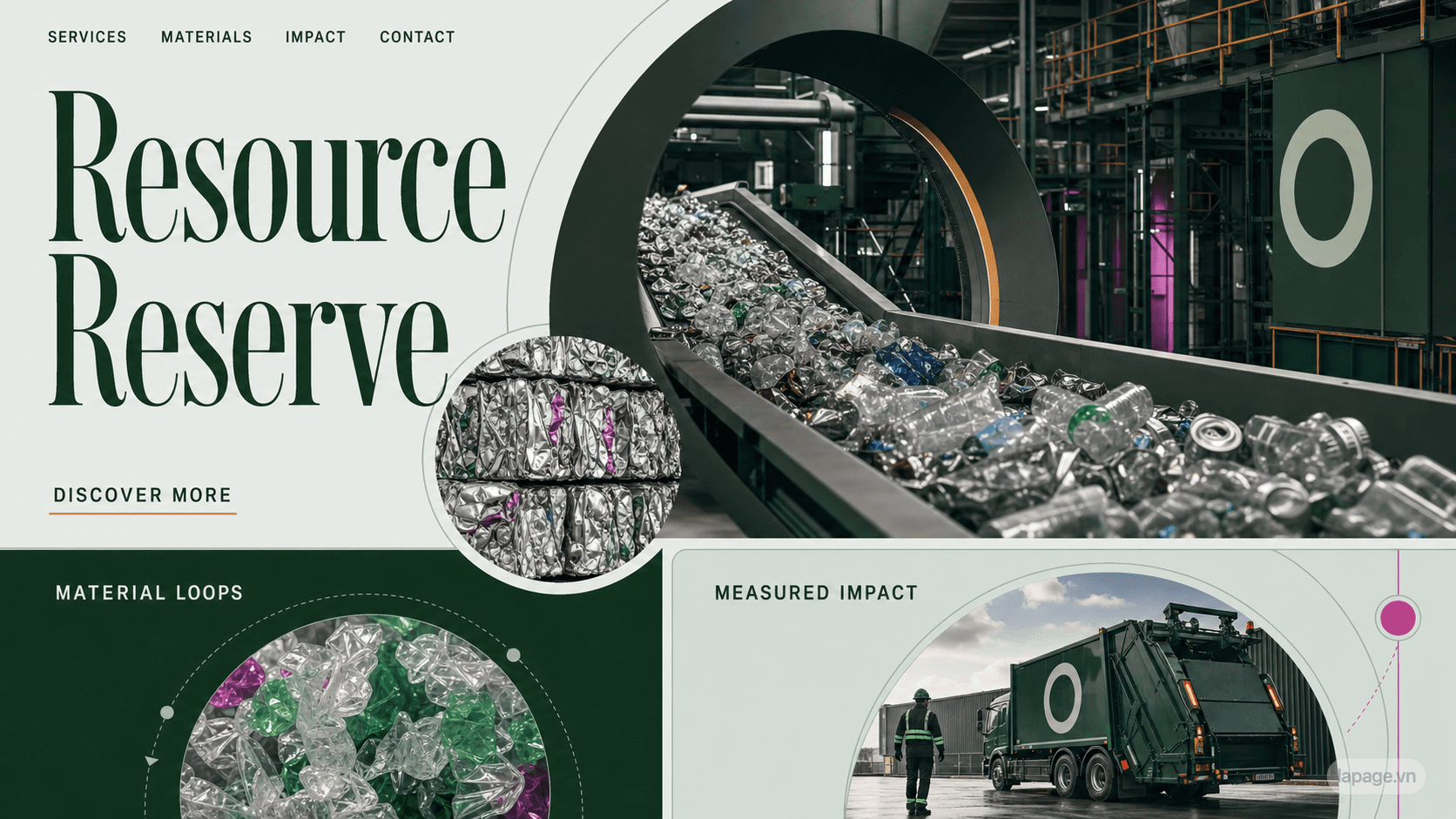Preview of the related Resource Reserve website direction