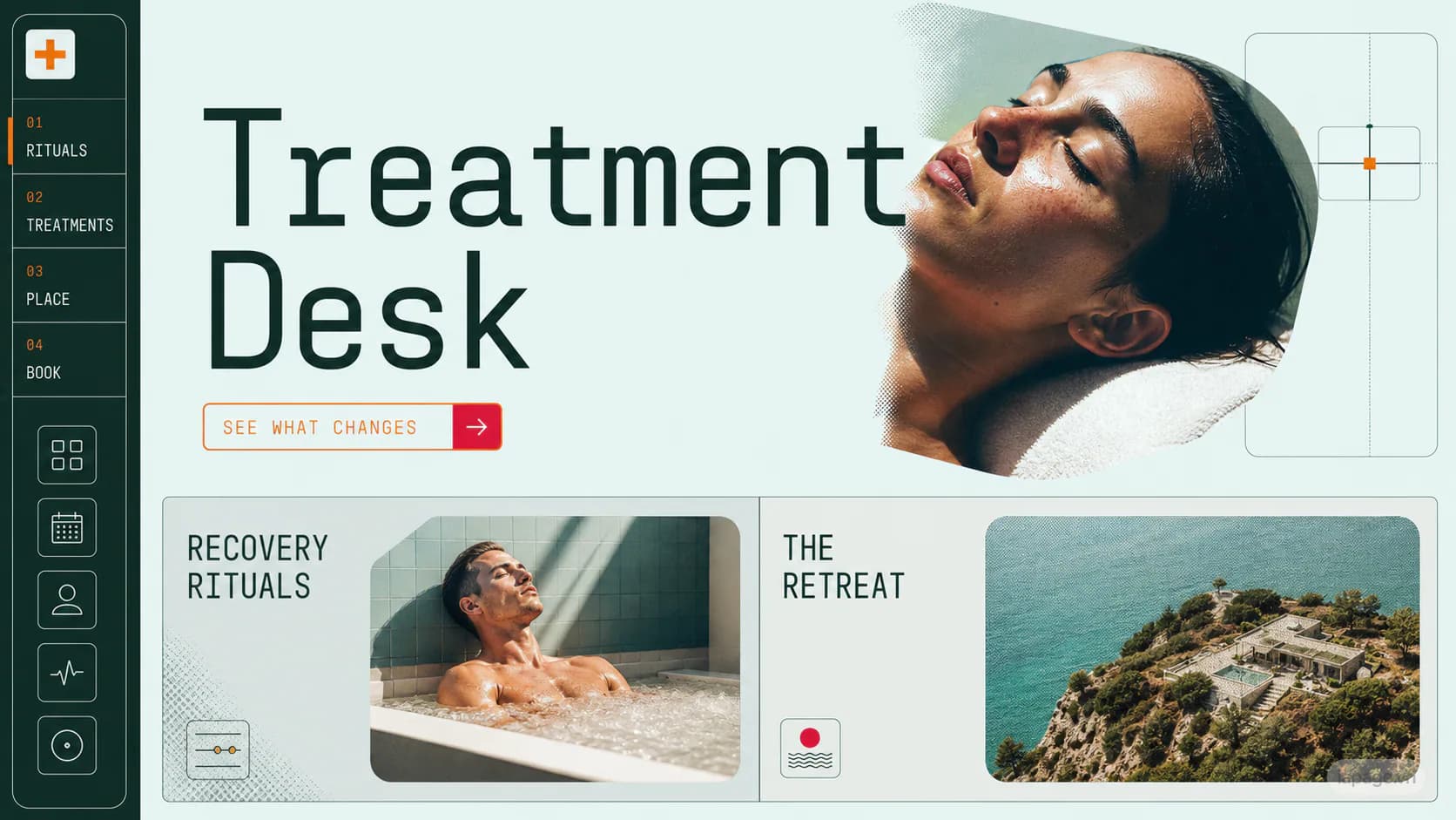 Preview of the related Treatment Desk website direction