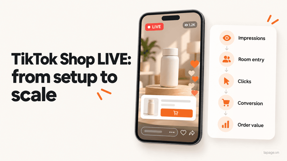 TikTok Shop LIVE: from setup to scale, and the 5 metrics that decide revenue