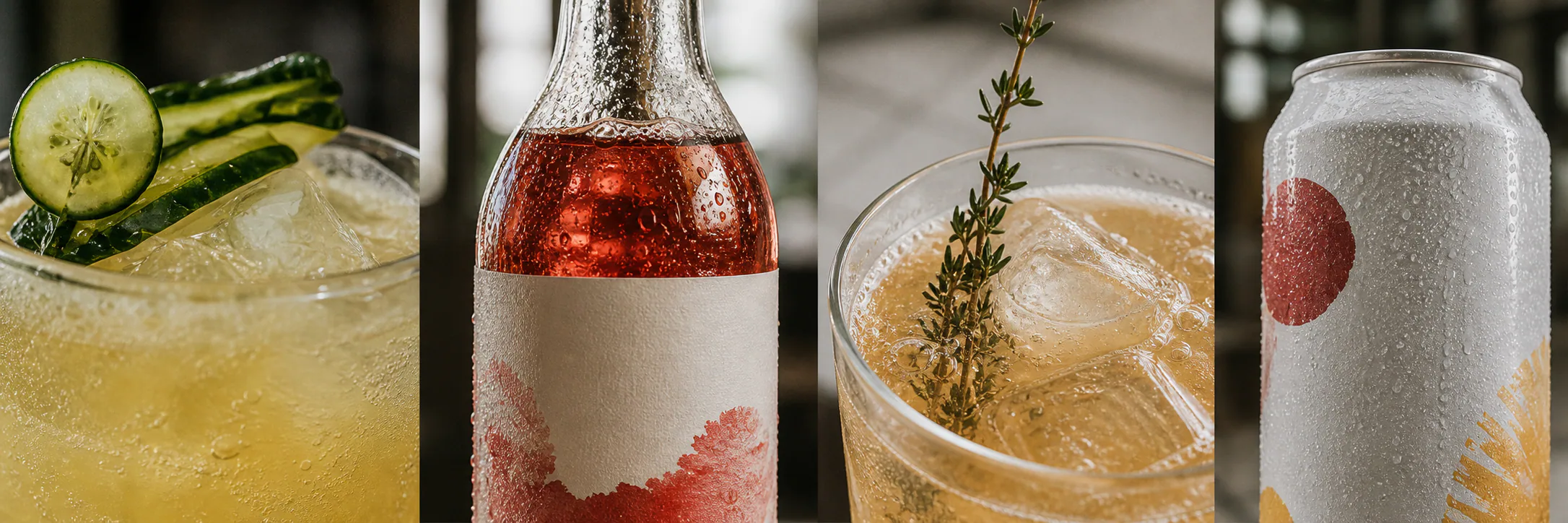 Four current botanical drink recipes