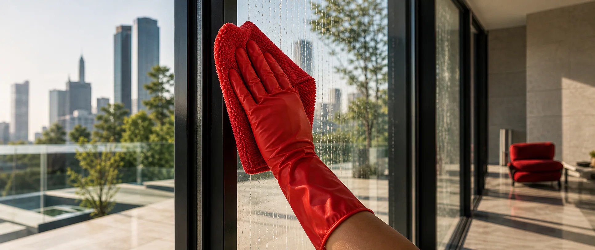 Cherry Glove Hero Cleaning