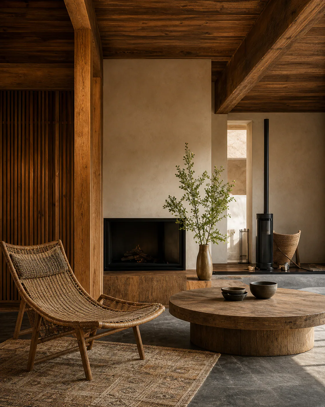 Forest lodge Studio work in context