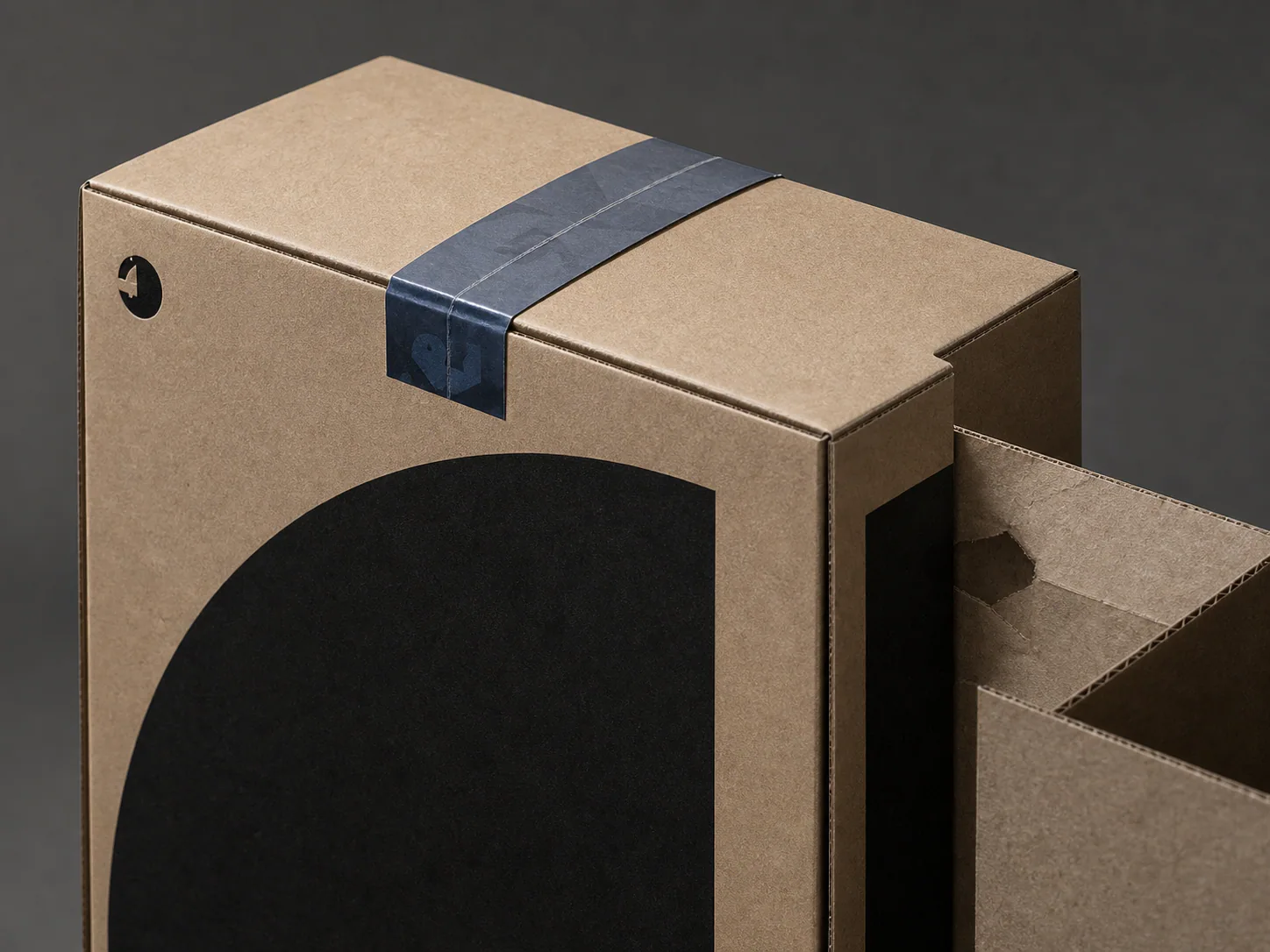 Kitewell packed shipping boxes