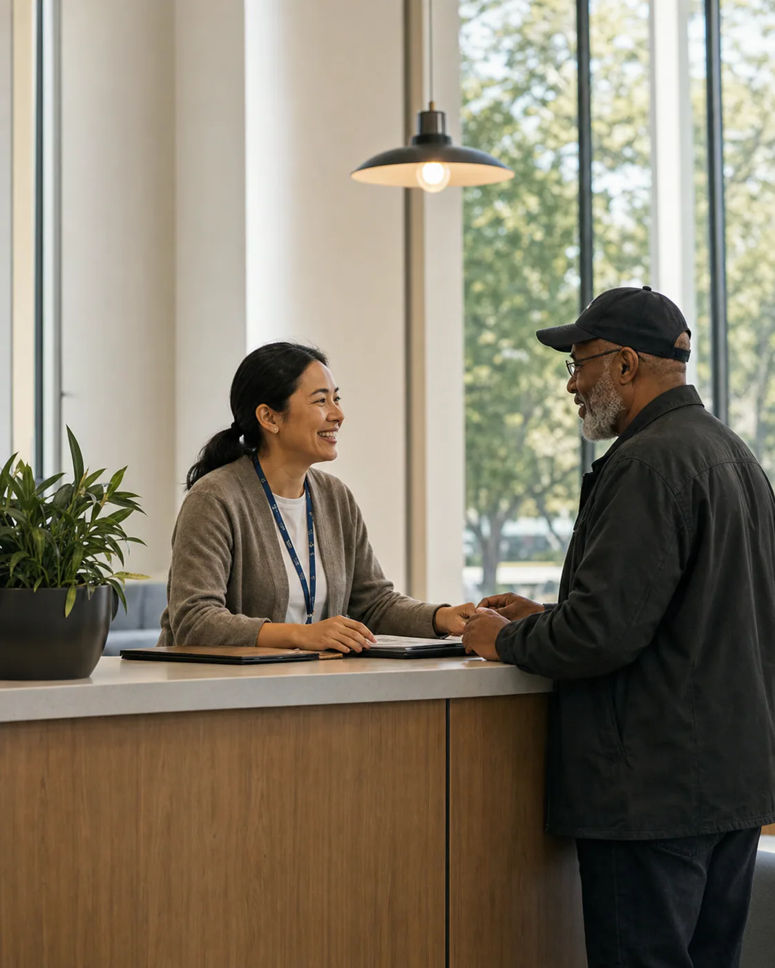 People and place Service material detail