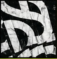 Flag-inspired collage artwork