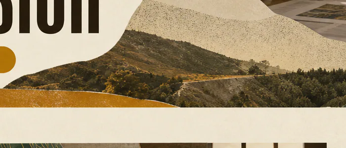 Layered landscape used as a strategic terrain study
