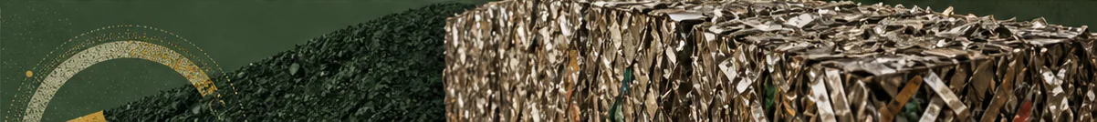 Compressed reclaimed metal bales