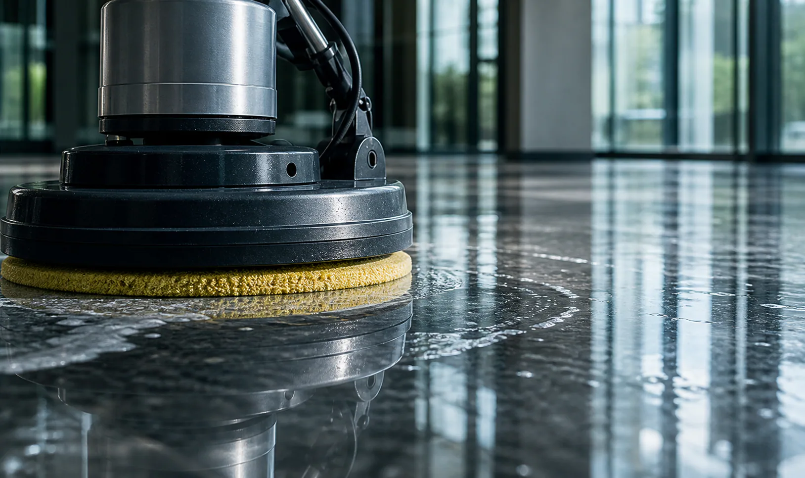 Clear Space Floor Machine