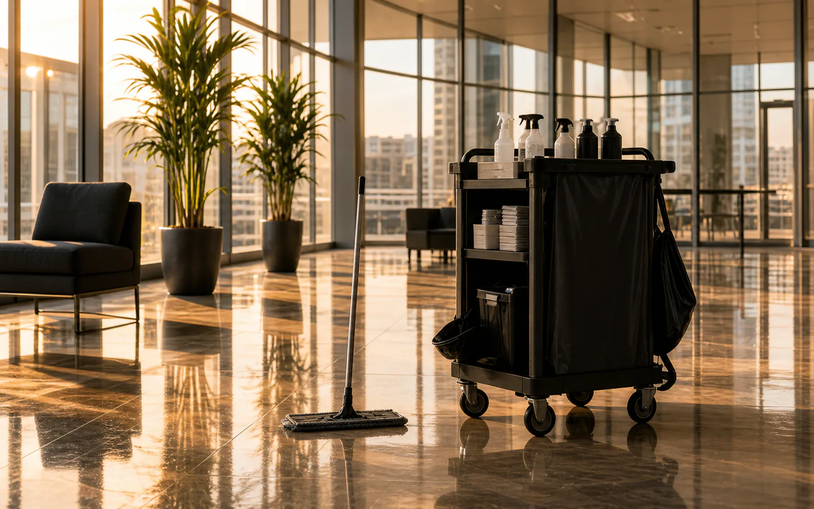 Surface Care Work Cart
