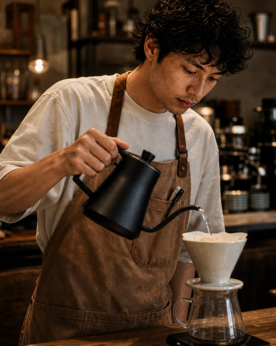 Rosewood Espresso Hero Barista