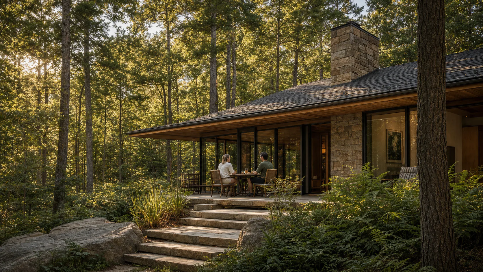 Forest lodge Studio visual detail
