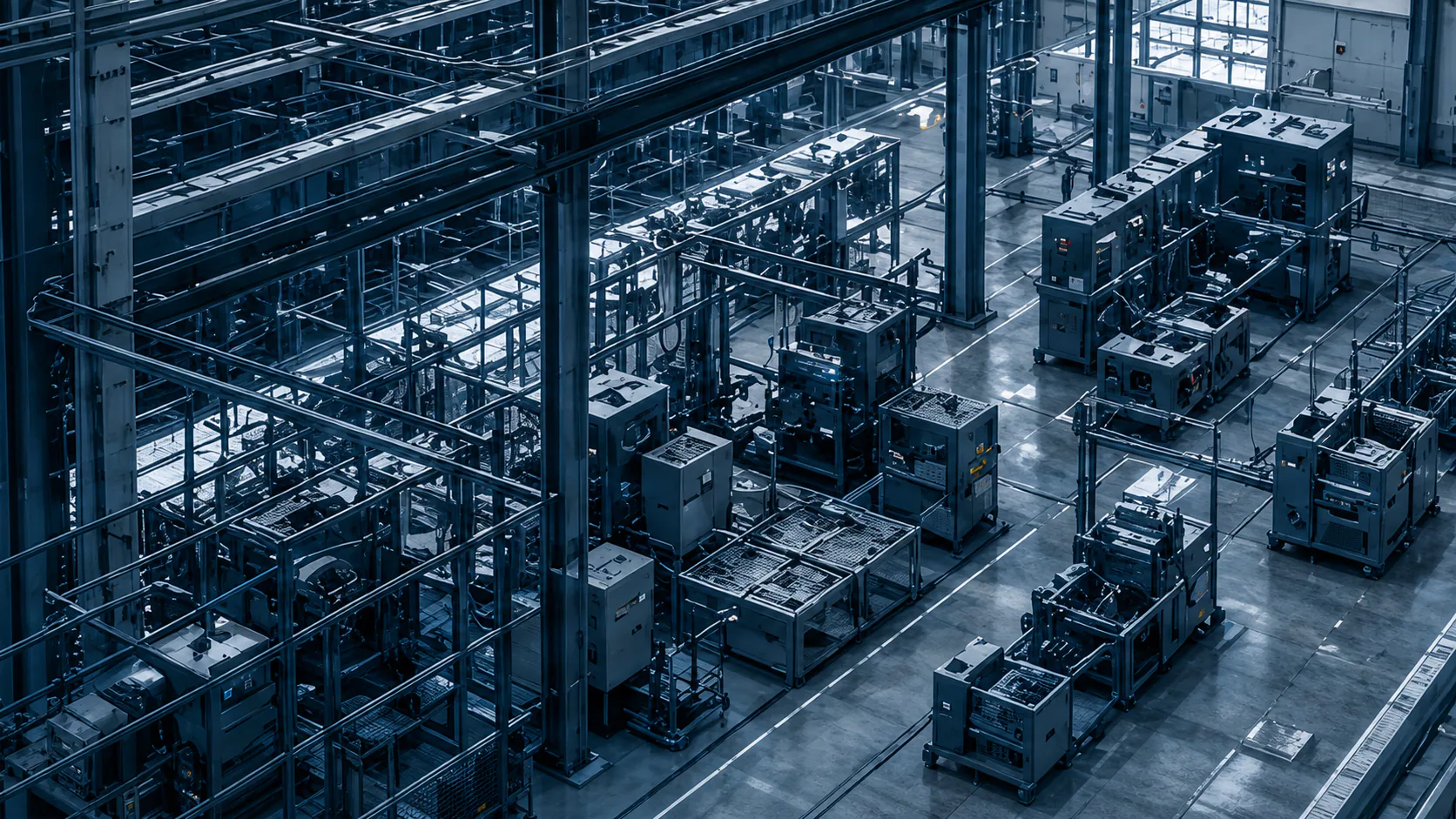 Factory grid Works work in context