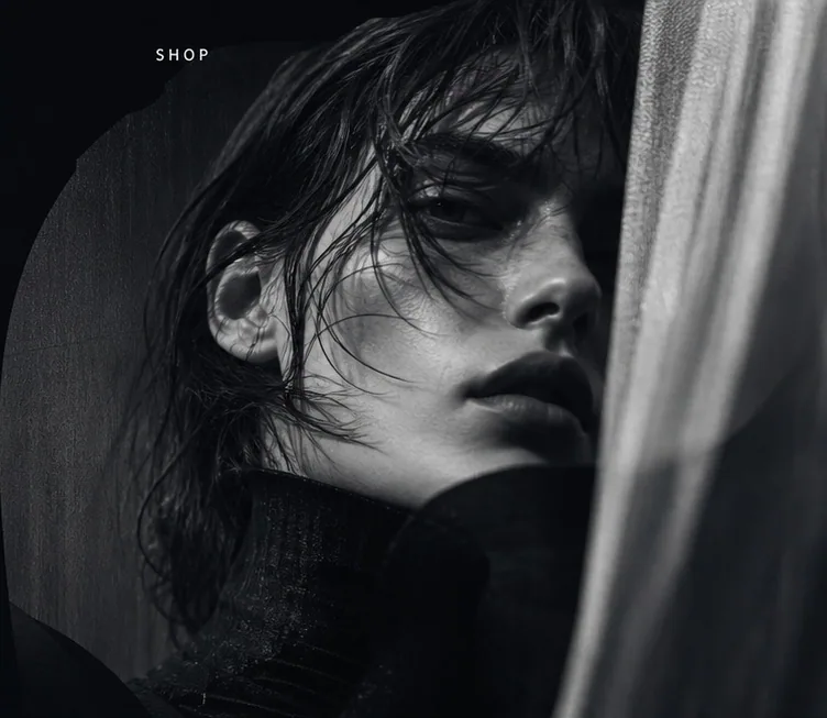 Noir editorial Market material detail