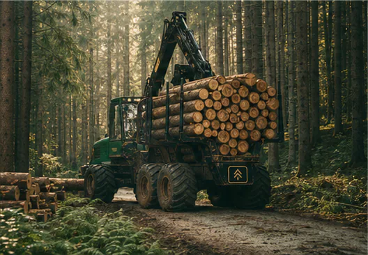 Kitewell forest work detail