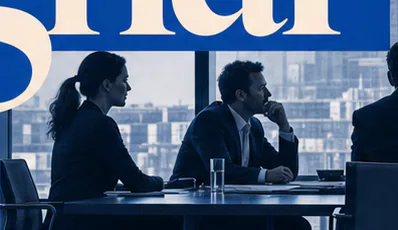Counsel listening across a boardroom table