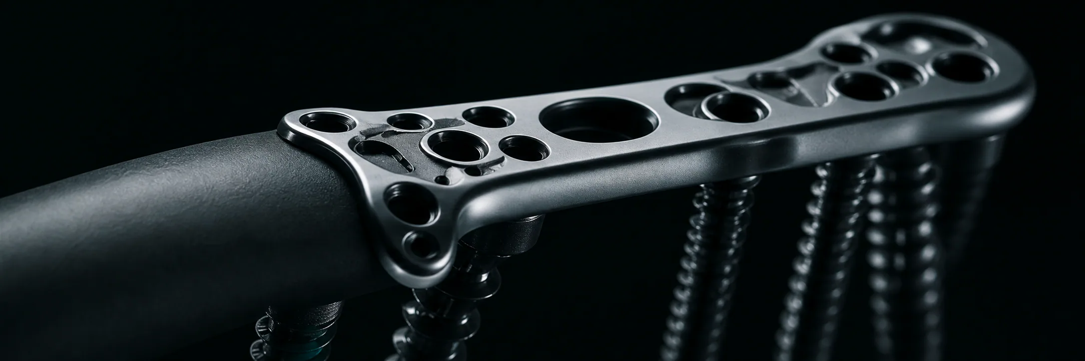 Morrow fixation plate and precision screws