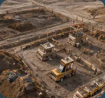 Groundworks prepared for a new neighbourhood