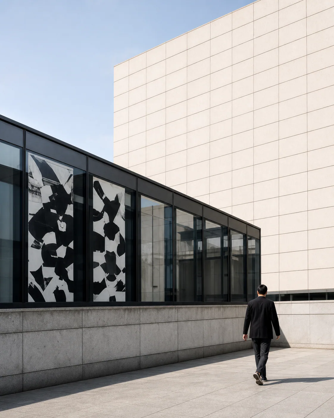 Modern cultural building for the North Forum project
